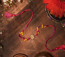 Dhokra Brass ❂ Handmade Rakhi - I