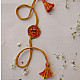shop handmade dhokra brass rakhi chakra