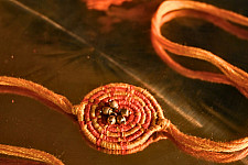 Dhokra Brass ❂ Handmade Rakhi - Chakra