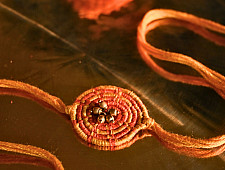 Dhokra Brass ❂ Handmade Rakhi - Chakra