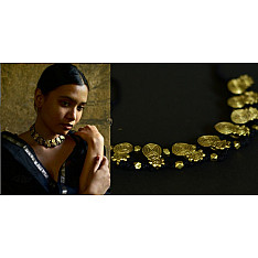 Arundhati . अरुंधती ✺ Brass Dhokra Necklace ✺ 12