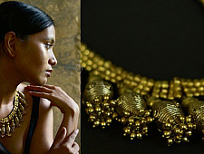 Arundhati . अरुंधती ✺ Brass Dhokra Necklace ✺ 5