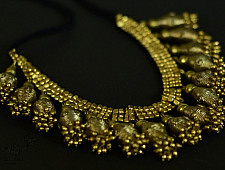 Arundhati . अरुंधती ✺ Brass Dhokra Necklace ✺ 5