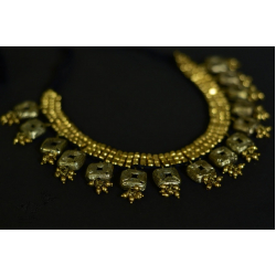 Arundhati . अरुंधती ✺ Brass Dhokra Necklace ✺ 6