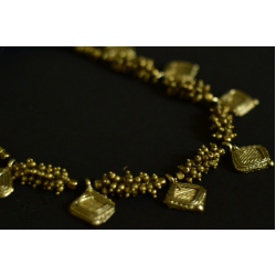 Arundhati . अरुंधती ✺ Brass Dhokra Necklace ✺ 9