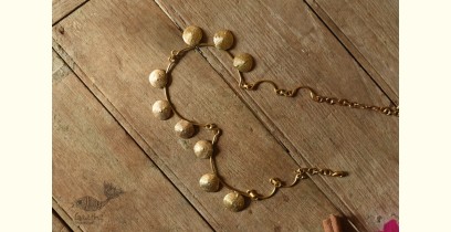 Prabha . प्रभा ❄ Handmade Brass Dhokra Designer Necklace