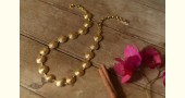 Brass Dhokra Handmade Necklace - Circle Design