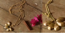 Prabha . प्रभा ❄ Brass Dhokra Designer Long Necklace