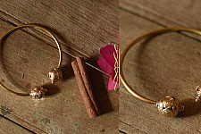 Prabha . प्रभा ❄ Brass Dhokra Bangle 29