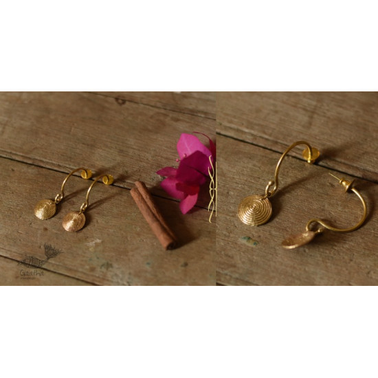 shop Handmade Brass Dhokra Earring - Dangler