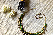 Prabha . Dhokra ~ Brass Necklace 10