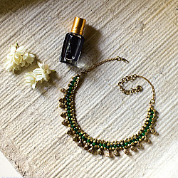 Prabha . Dhokra ~ Brass Necklace 10