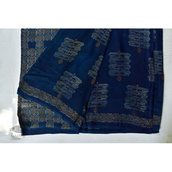 Shruti ❋ Ajrakh Modal Silk Saree ❋ A