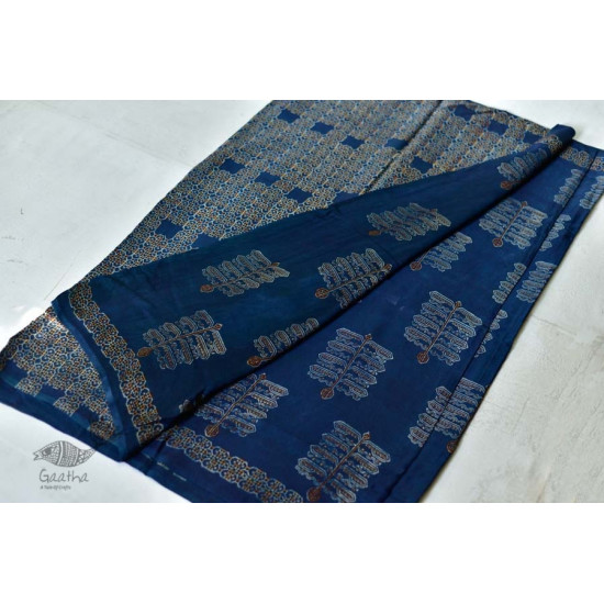 Shruti ❋ Ajrakh Modal Silk Saree ❋ A