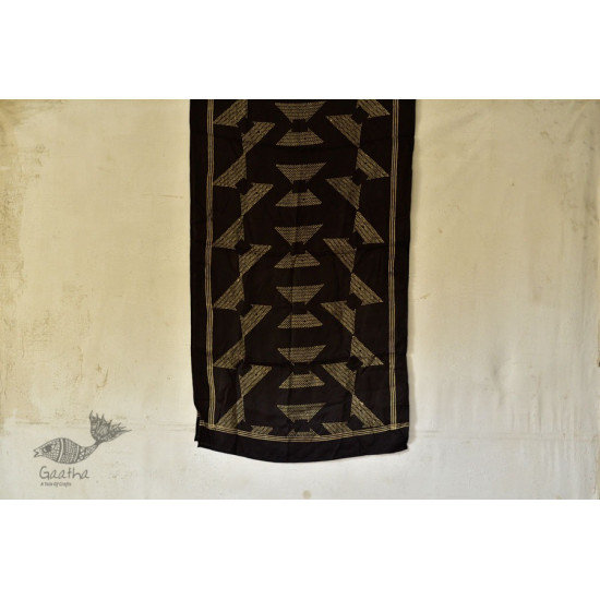 Shruti ❋ Ajrakh Modal Silk Stole ❋ C