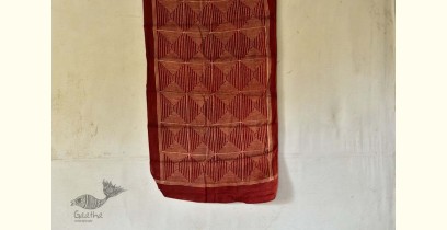 Shruti ❋ Ajrakh Modal Silk Stole ❋ D