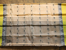 मलय ✽ Handloom Cotton Zari Saree With Buti ✽ 2