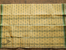 मलय ✽ Handloom Cotton Zari Saree With Buti ✽ 3