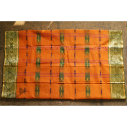 मलय ✽ Handloom Cotton Zari Saree With Buti ✽ 18