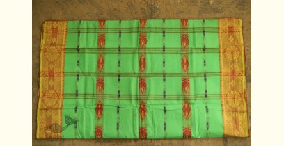 मलय ✽ Handloom Cotton Zari Saree With Buti ✽ 20