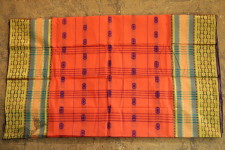 मलय ✽ Handloom Cotton Zari Saree With Buti ✽ 23