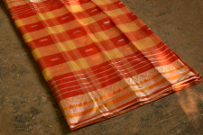 मलय ✽ Handloom Cotton Zari Saree With Buti ✽ 30