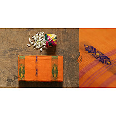 मलय ✽ Handloom Cotton Zari Saree With Buti ✽ 18
