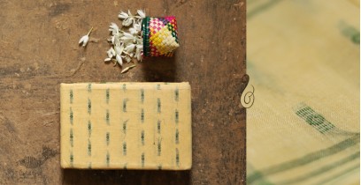 मलय ✽ Handloom Cotton Zari Saree With Buti ✽ 3