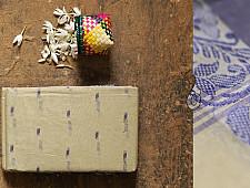 मलय ✽ Handloom Cotton Zari Saree With Buti ✽ 7