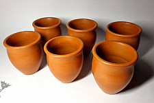 Mittihub ☢ Terracotta ☢ Kulhad (Set of 6)