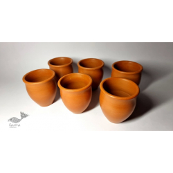 Mittihub ☢ Terracotta ☢ Kulhad (Set of 6)