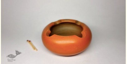 Mittihub ☢ Terracotta ☢ Ash Tray Round