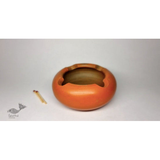 Terracotta Handmade Kitchenware- Ash Tray Round