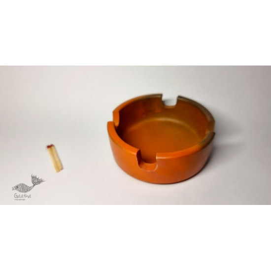 Terracotta Handmade Kitchenware- Ash Tray Symmetrical