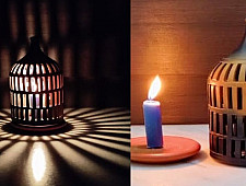Mittihub ☢ Terracotta ☢ Tea Light Symmetrical