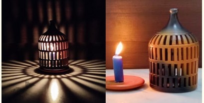 Mittihub ☢ Terracotta ☢ Tea Light Symmetrical
