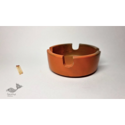 Mittihub ☢ Terracotta ☢ Ash Tray Symmetrical