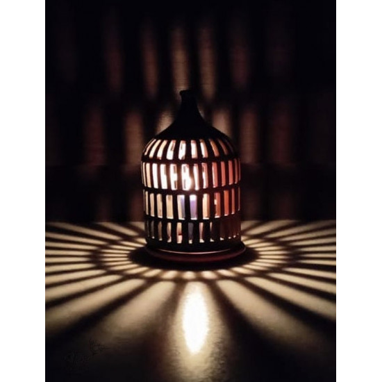 Terracotta Handmade Kitchenware- Tea Light Symmetrical