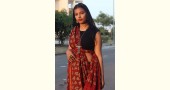 Shop online cotton block printed saree