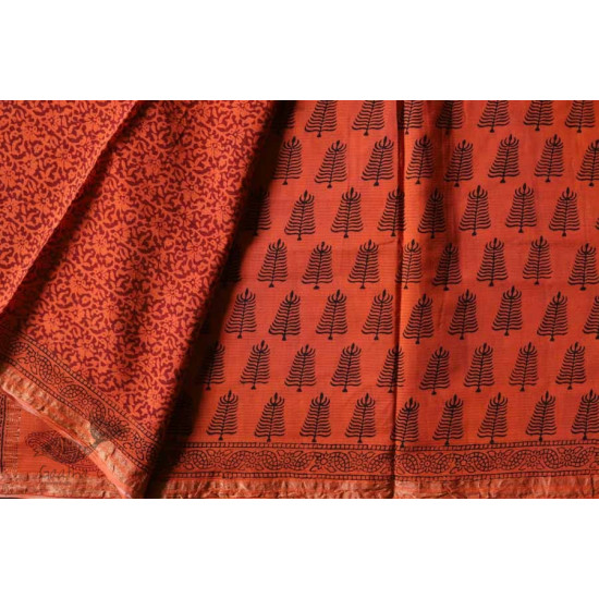 Chinmayi * Bagh Printed . Maheshwari Saree * 9