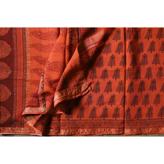 Chinmayi * Bagh Printed . Maheshwari Saree * 9