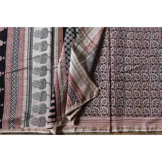 Chinmayi * Bagh Printed . Chanderi Saree * 14