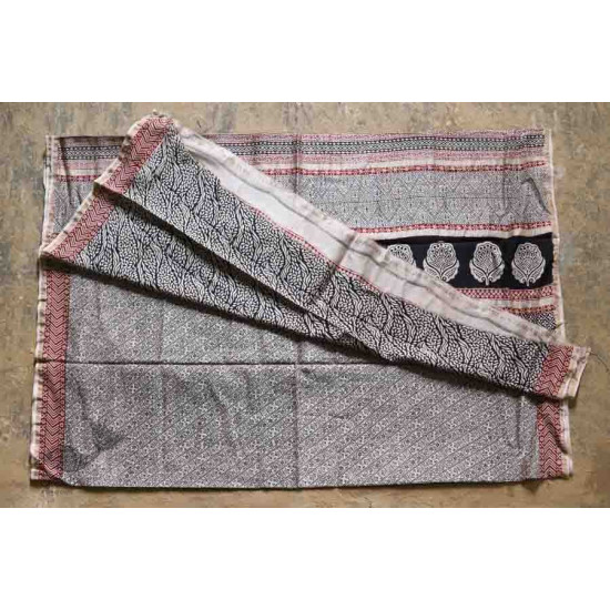 Chinmayi * Bagh Printed . Chanderi Saree * 20