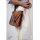 online embroidered leather hand bag