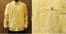 रंगरेज / Rangrez ❂ Block Printed . Fine Cotton Shirt  (Full Sleeve )❂ 16