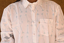 Rangrez . रंगरेज ❂ Block Printed . Fine Cotton Shirt