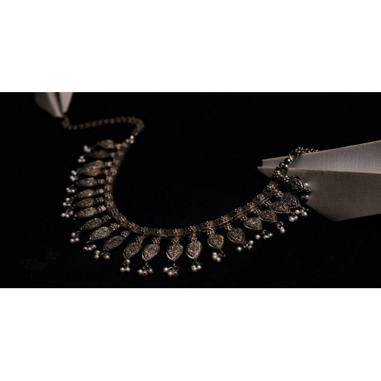 रेवती ✽ Patta Choker with Pearl Hangings ✽ Necklace ✽ 2