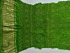 Chit-Chor ⍟ Gajji Silk Bandhani ( Tie & Dyed ) Saree ⍟ 10