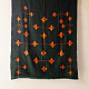Shop Hand Embroidered Phulkari Soft Wool Shawl - Bottle Green