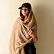 Shop Hand Embroidered Phulkari Wool Beige Shawl